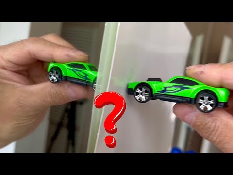 Woher weiß der Spiegel was hinter dem Blatt ist❓