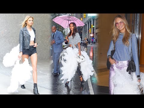 Victoria’s Secret Angels Show off Their Wings After Fashion Show Fitting | Splash News TV