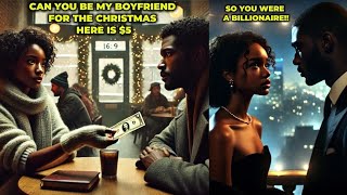 Single Lady paid $5 for a FAKE Boyfriend on Christmas… Only to discover he was a SECRET MILLIONAIRE