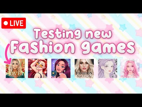Can I find a new GOOD Fashion Game? Trying 10+ Dress Up Games Together - YouTube