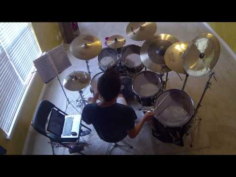 Miles Metko - GoPro Hero 3 Black Drum Solo / Sound Test
