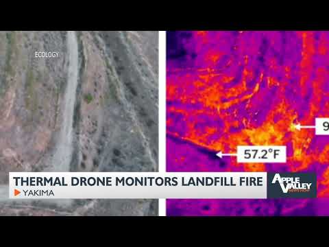 Ecology, YHD using thermal data to monitor underground fire at DTG-Anderson Landfill