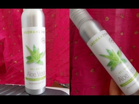 comment appliquer gel aloe vera visage