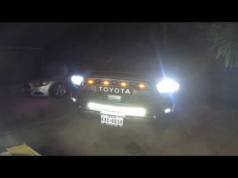 Cali Raised LED Light Bar Install 2019 Toyota Tacoma !!