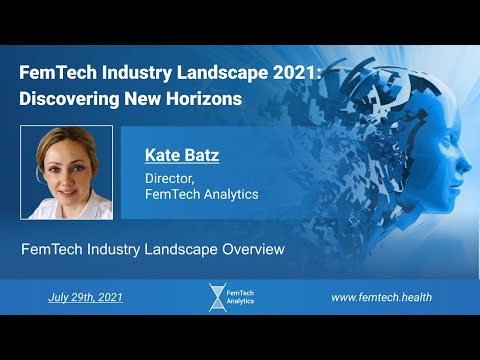 FemTech Industry Landscape 2021 - Kate Batz