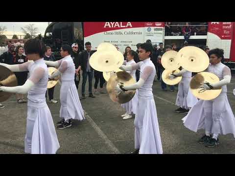 Ayala high school cymbal line 2018 wgi finals