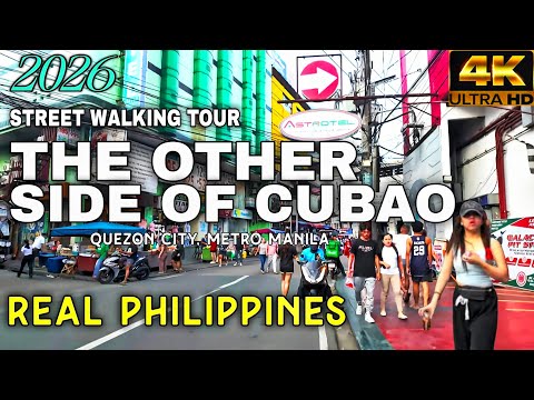 NOT THE CUBAO YOU EXPECTED |Real Philippines Street Walking Tour In 4K| Quezon City, Metro Manila