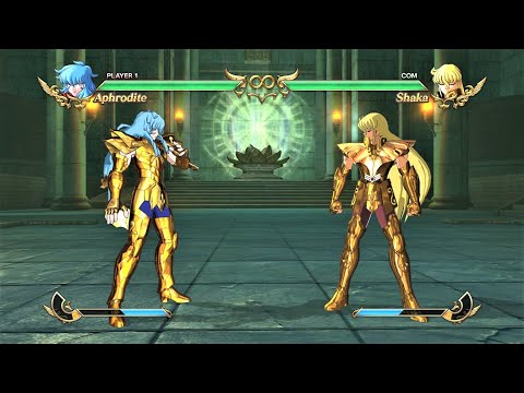 Pisces Aphrodite vs Virgo Shaka (Hardest AI) - Saint Seiya: Soldiers' Soul