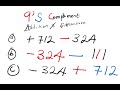 9 S Complement