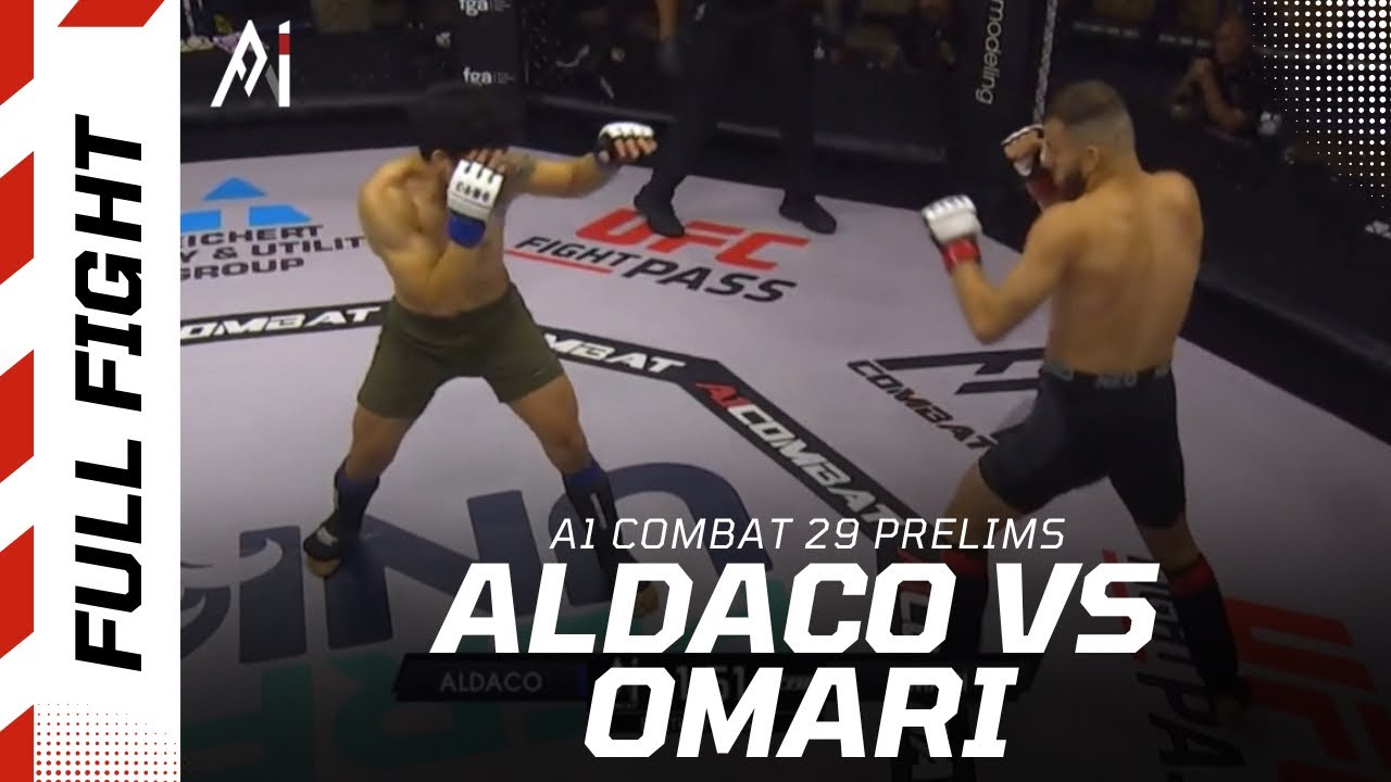  George Aldaco vs Tawfiqullah Omari | A1 Combat 29 Prelims