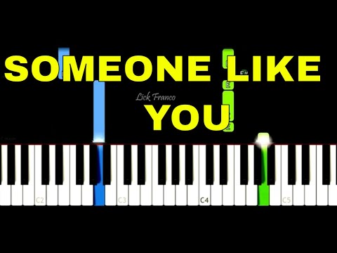 Someone Like You  EASY Piano Tutorial