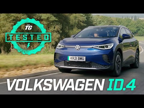 フォルクスワーゲン ID.4クロスオーバーの電気自動車のレビュー動画