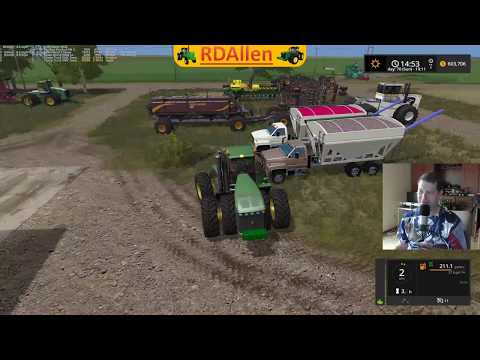 Welker Farms Multiplayer FS17 RDAllen Live 8 14 2018 Part 1