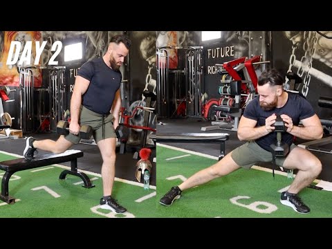 At Home Killer LEGS & GLUTES Workout - Follow Along Dumbbell Legs (Day 2)