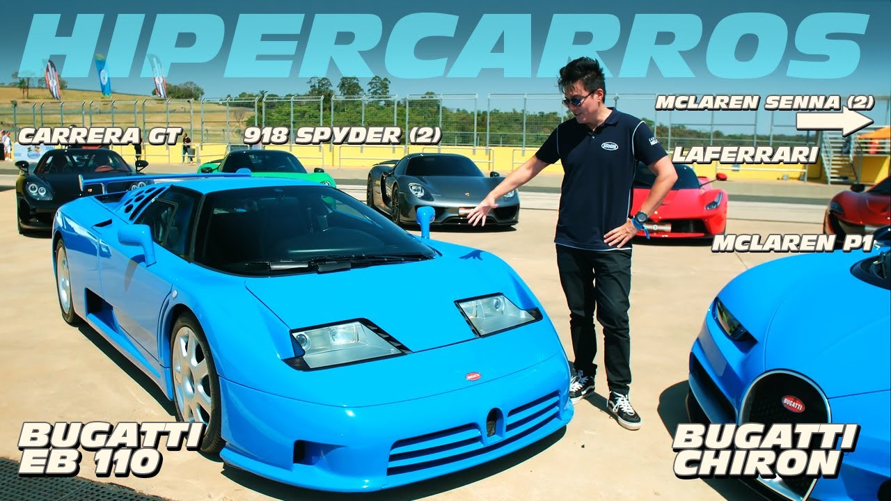 Da LaFerrari ao Bugatti Chiron e EB110: o que é um HIPERCARRO? Motorgrid Brasil Track & Friends