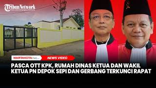 Download lagu Pasca OTT KPK, Rumah Dinas Ketua dan Wakil Ketua PN Depok Sepi, Gerbang Terkunci Rapat mp3