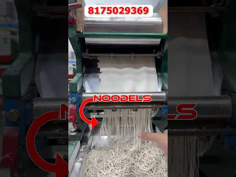 Semi Automatic Noodle making machine videos
