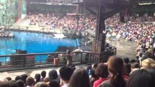 Waterworld Show at Universal Studios Singapore