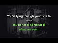 Head Automatica - Lying Through Your Teeth (Karaoke version)