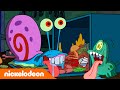SpongeBob | Gary breaks into the Krusty Krab | Nickelodeon Nederlands