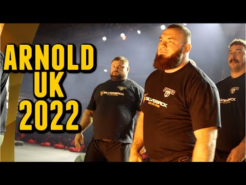 Arnold UK Pro Strongman Day 1 Behind the Scenes