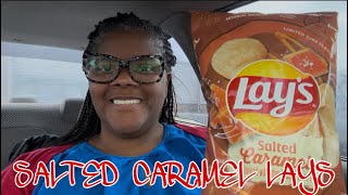 REVIEWMAS DAY 11: SALTED CARAMEL LAYS POTATO CHIPS #THEREVIEWQUEEN