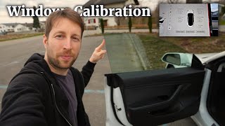 Solving TESLA Window Issues | Tips for Calibrating Manually and Automatically