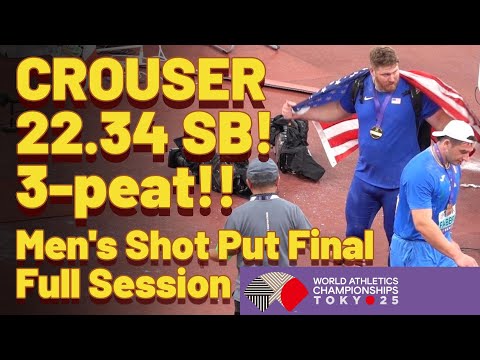 Men's Shot Put Final  World Athletics Championships Tokyo 2025