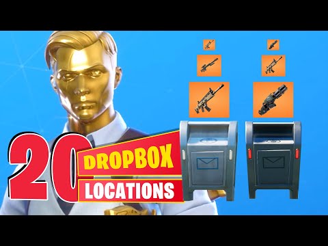 Unlocking MIDAS Ghost/Shadow (All Dropbox Locations - Deliver Legendary Weapons)