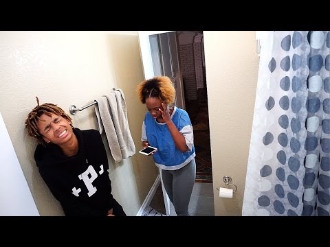 PEEING BLOOD PRANK ON GIRLFRIEND!! ALMOST CALLED...