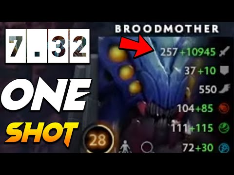 GoodWIN Broodmother - ONE SHOT NEW META - 7.32 Patch Dota 2 Gameplay [Watch & Learn]