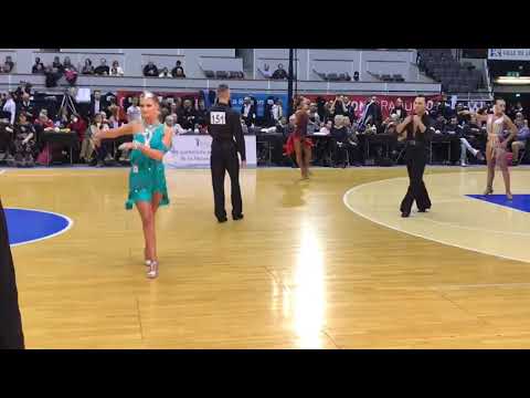 International Open Lyon- Michael Ziga/Penelope Zschaebitz - cha-cha-cha