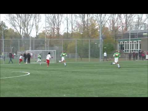 Jolina en Sherra Goals tegen Berkel Vr1