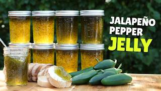 Sweet Jalapeno Pepper Jelly Recipe for Canning