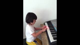 The Little Piano Dude playing ABBA's Gimme Gimme (a man after midnight)