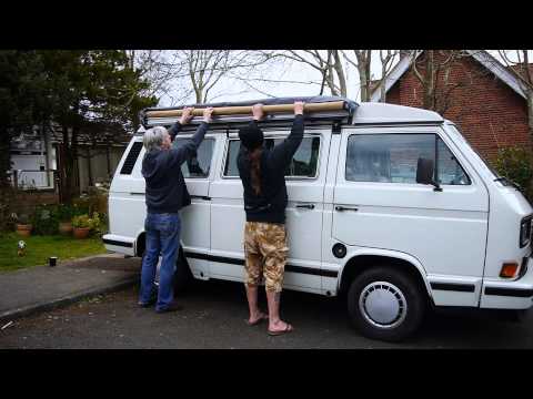 VW T25 T3 ARB awning and fitting kit made & Supplied by CampervanCulture.com