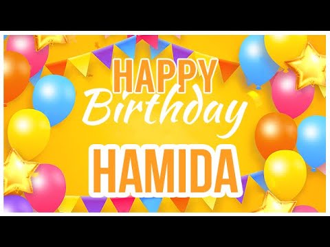 🎂 Happy Birthday Hamida! 🎉 It's Your Special Day 🥳