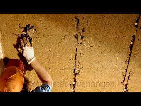 Innendämmung mit Strohleichtlehm – Naturfaser-Innendämmung