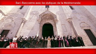 Pape François-Bari- Rencontre avec les évêques  de la Méditerranée 2020-02-23
