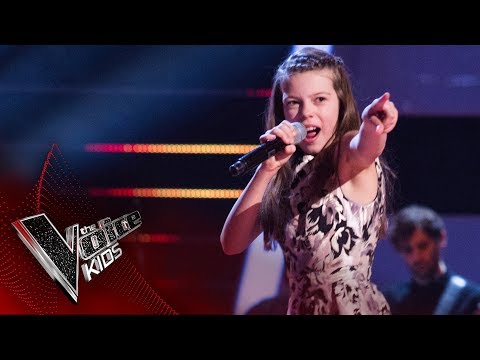 Courtney performs 'I Got You (I Feel Good)': Semi Final | The Voice Kids UK 2017