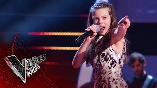 Courtney performs &#39;I Got You (I Feel Good)&#39;: Semi Final | The Voice Kids UK 2017