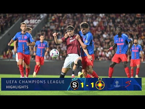 SPARTA PRAGA - FCSB 1-1 | REZUMAT - CALIFICAREA IN PLAY-OFF SE DECIDE IN RETUR!