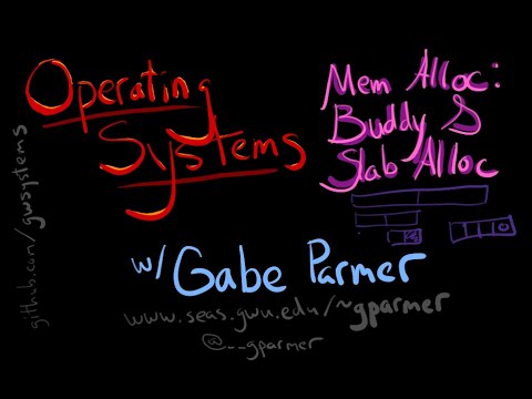 GWU OS: Memory Allocation - Slab and Buddy Allocators