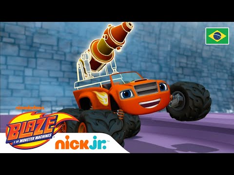 💥📚 Aula de física com Blaze - parte 7 📚 💥 | Blaze and the Monster Machines