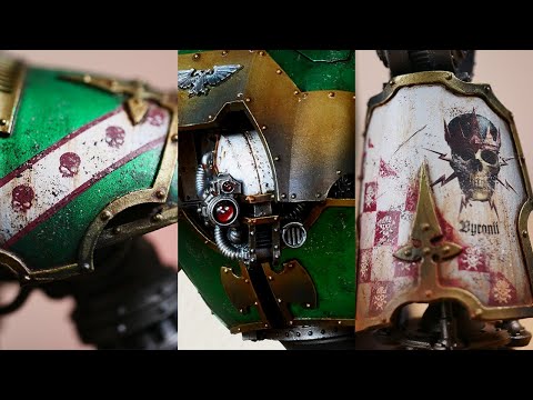 Painting my FAVORITE Imperial Knight House || Vyronii