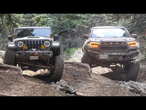 Tacoma vs. Gladiator: Off-Road Showdown