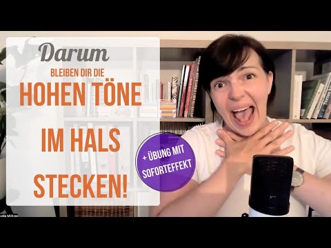 Willst du endlich hohe Töne mit Leichtigkeit singen können?