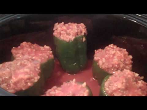 How To Make Slow Cooker Stuffed Peppers