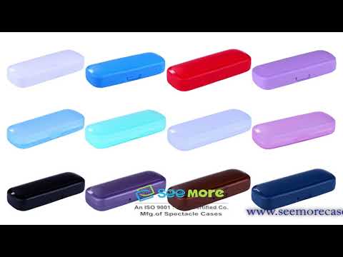 Transparent Plastic Spectacle Cases