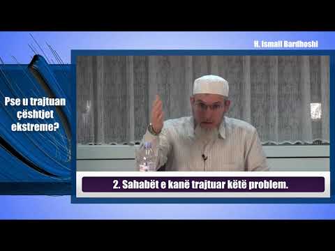 Pse u trajtuan çështjet ekstreme? | Ismail Bardhoshi